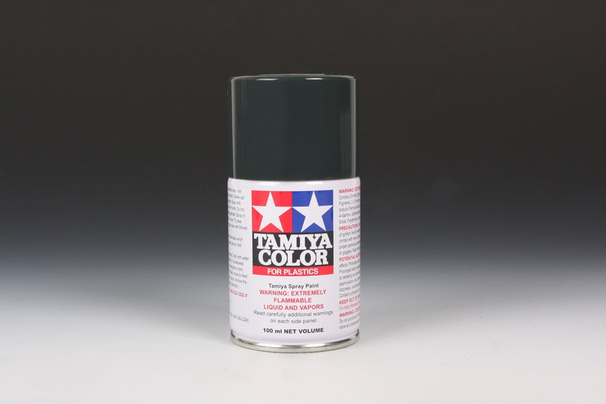 Tamiya 85082 TS-82 Black Rubber Lacquer Spray Paint (100ml)