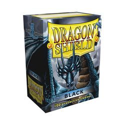 Arcane Tinmen 10002 Dragon Shield Sleeves: Classic Black (Box Of 100)