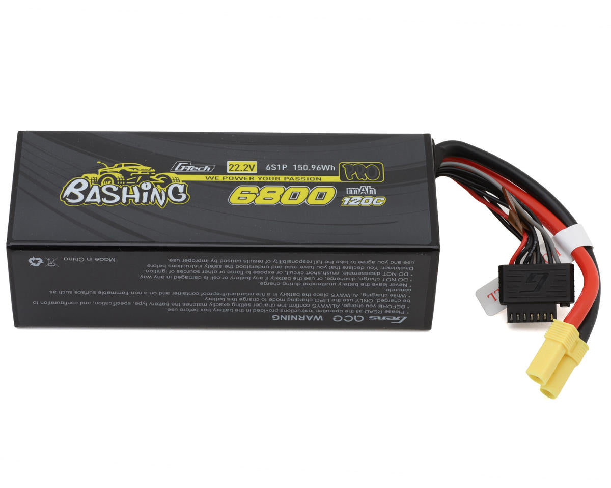 Gens Ace 686S12E5GT G-Tech Smart 6S Bashing Series Hardcase LiPo Battery 120C