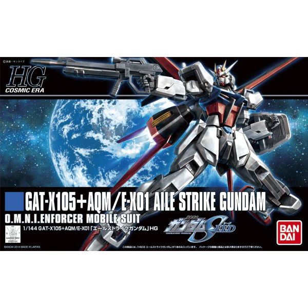 Bandai 2219525 HGCE 1/144 #171 GAT-X105+AQM/E-X01 Aile Strike Gundam
