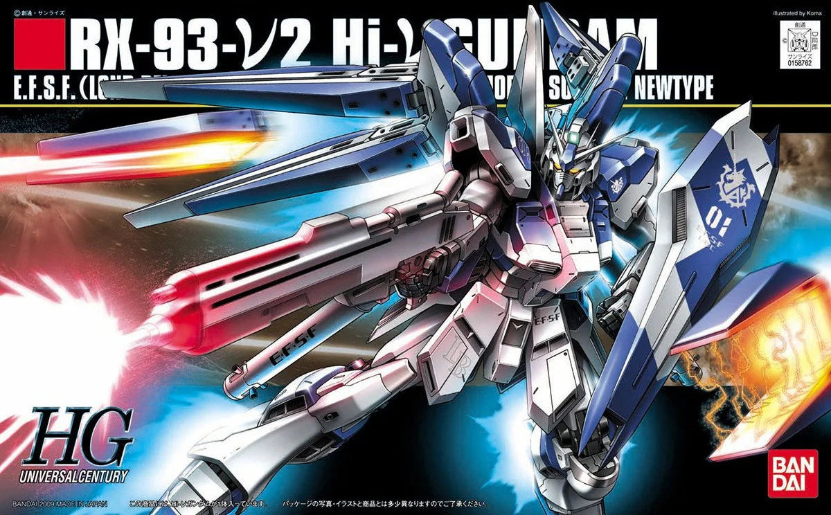 Bandai 5059570 2062386 HGUC 1/144 #95 Hi Nu Gundam