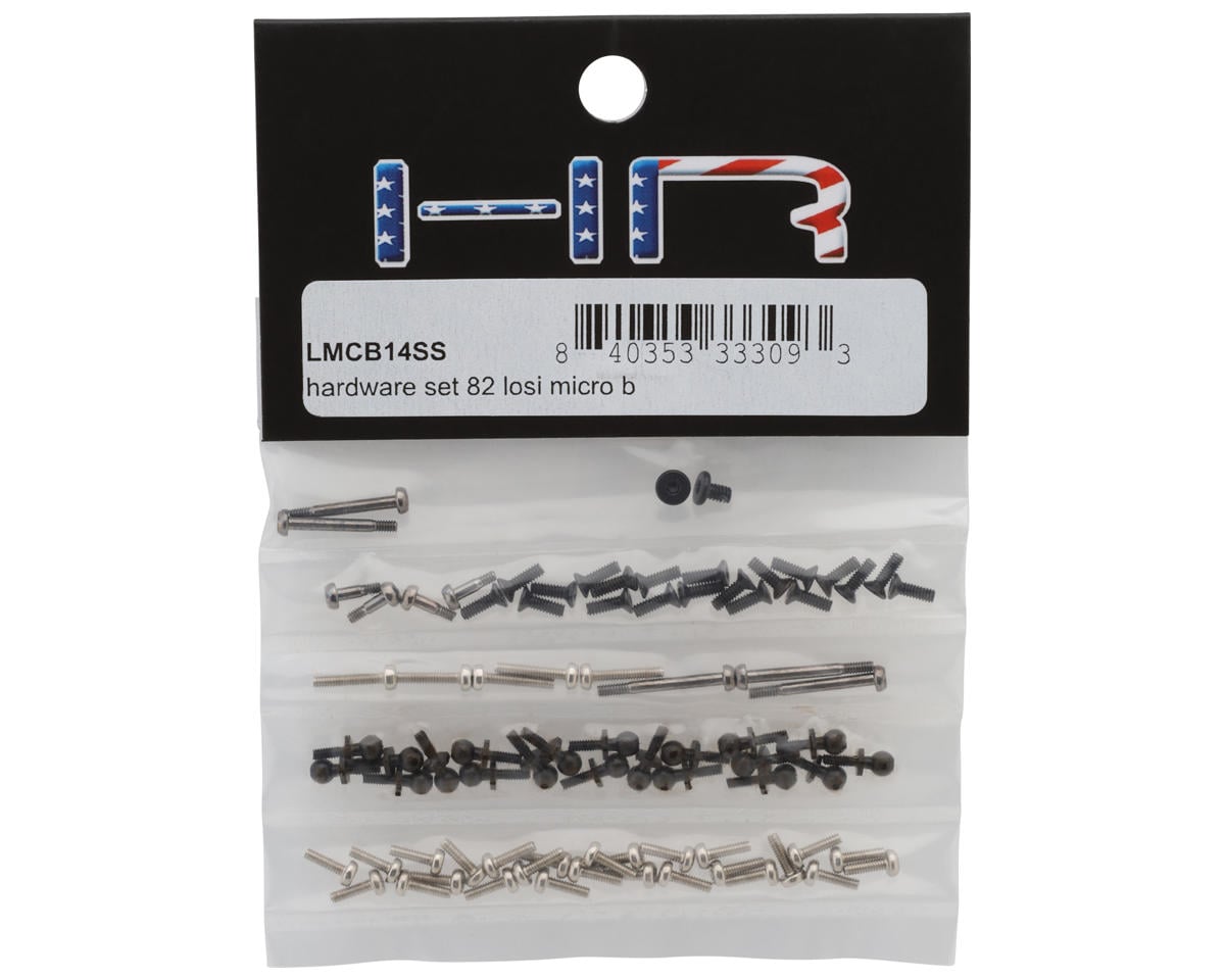 Hot Racing LMCB14SS Losi Micro-B Stainless Steel Hardware Set