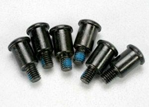 Traxxas 3966 Shoulder screws, 3x10mm (6) (with threadlock)