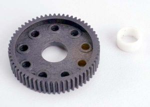 Traxxas 4660 Differential Gear (60-Tooth)/Ptfe-Coated Differential Bushing