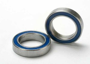 Traxxas 5120 Ball bearings, blue rubber sealed (12x18x4mm) (2)