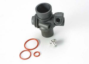 Traxxas 5234 Carburetor body/ fuel inlet plug/ 5x.9mm O-ring (1-each) (TRX® 2.5, 2.5R)
