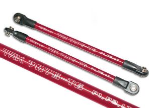 Traxxas 5318X Push rod (aluminum) (assembled with rod ends) (2) (use with long travel or #5357 progressive-1 rockers)