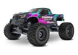 Traxxas 136454-4-PINK Stampede 2WD Brushless Pink