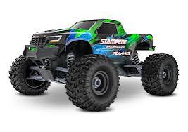 Traxxas 136454-4-GRN Stampede 2WD Brushless Green