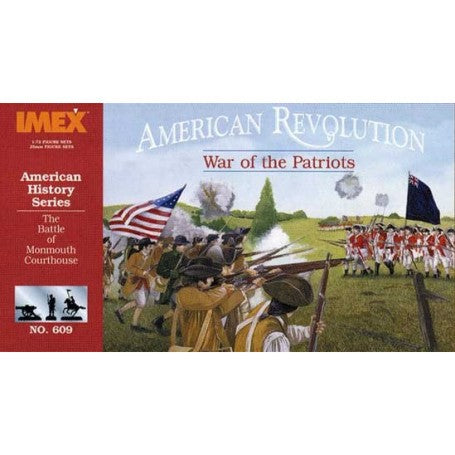 IMEX 609 American Revolution Patriots Battle of Monmouth Courthouse Diorama Set
