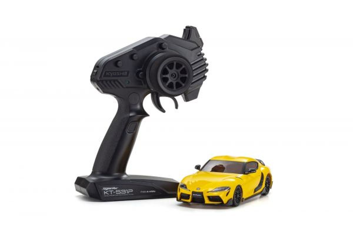 Kyosho 32378Y MINI-Z RWD MR-04 TOYOTA GR Supra TRD Aero Lightning Yellow Readyset