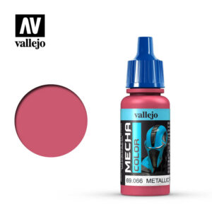Vallejo 69066 17ml Bottle Metallic Red Mecha Color