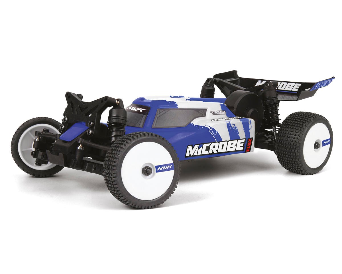 Maverick 150870 Microbe Flux 1/24 Brushless RTR 2WD Buggy (Blue)