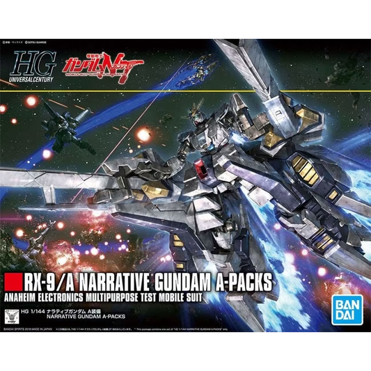 Bandai 2435746 HGUC #218 Narrative Gundam A-Packs Gundam NT