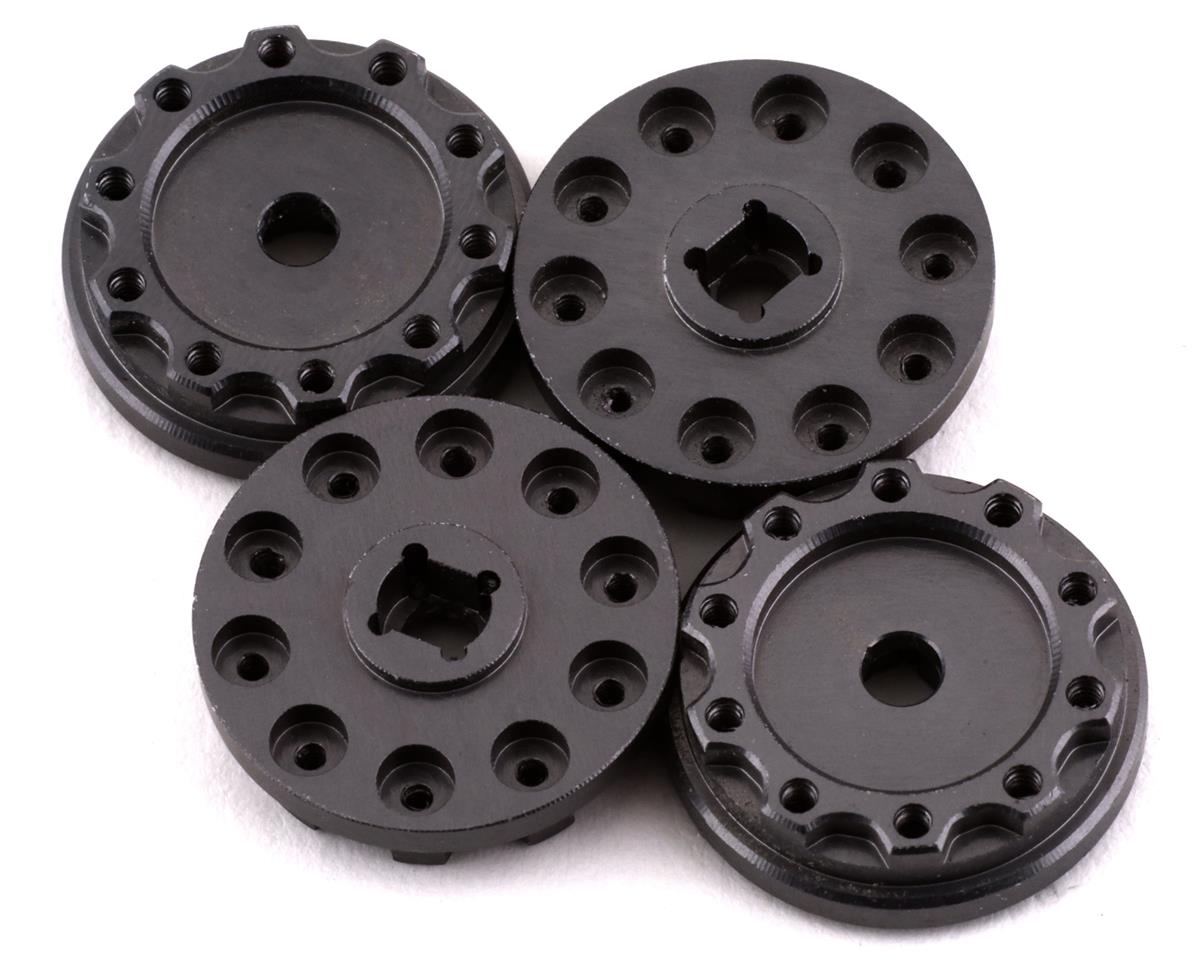 Orlandoo Hunter GA5003-B Orlandoo Hunter 32M01 20mm Aluminum 10 Lug Wheel Flange Set (Black) (4)