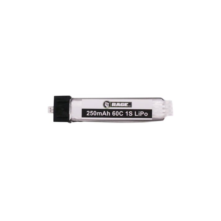 Rage RC A1286 1S 3.7V 250mAh 60C LiPo Battery with Ultra-Micro Connector; Taylorcraft, Beechcraft