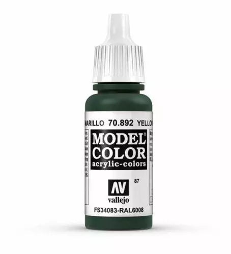 Vallejo Model Color (101) 70.892 Yellow Olive 18ml