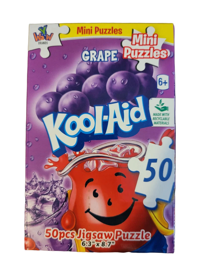 Ywow Puzzles 200302AA Kool-Aid 50-Piece Random Mini-Puzzle