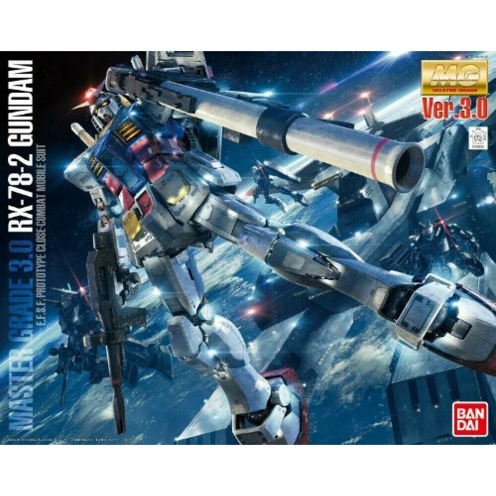 Bandai 183655 2210344 MG RX-78-2 Version 3.0 Gundam EFSF Prototype