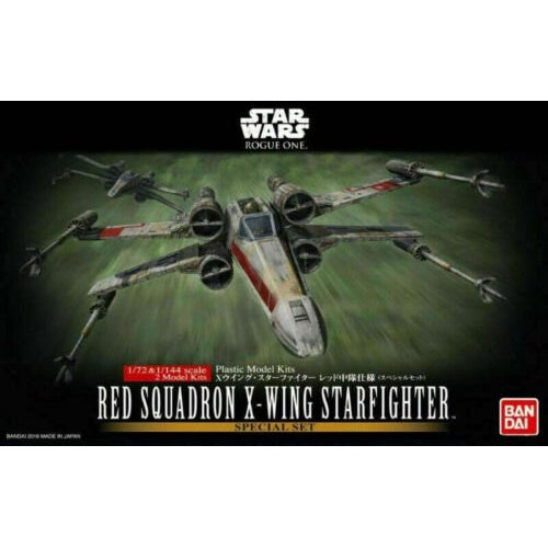 Bandai 210522 Red Squadron X-Wing Starfighter Set Star Wars: Rogue