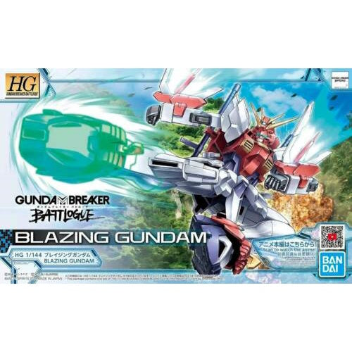 Bandai 2555019 HG Gundam Breaker Battlogue: Blazing Gundam