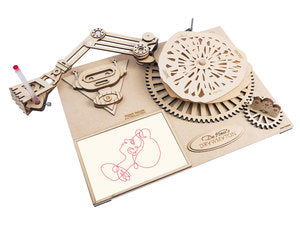 Robotime SD003 DaVinci Drawing Machines; The Robot