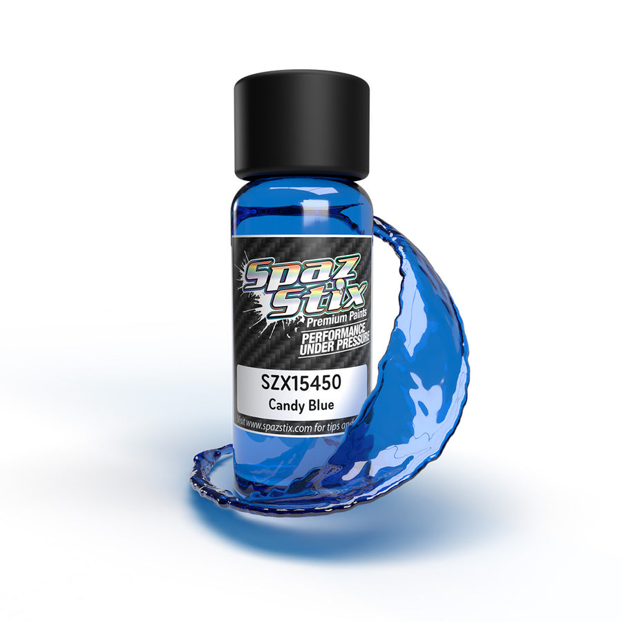 SpazStix 15450 CANDY BLUE AIRBRUSH PAINT 2OZ