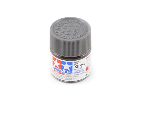 Tamiya 81724 Mini MXF-24 Flat Dark Grey Acrylic Paint (10ml)