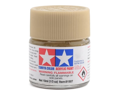 Tamiya 81757 Mini MXF-57 Flat Buff Acrylic Paint (10ml)