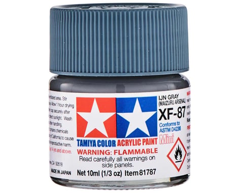 Tamiya 81787 MXF-87 Flat IJN Grey Acrylic Paint (10ml)