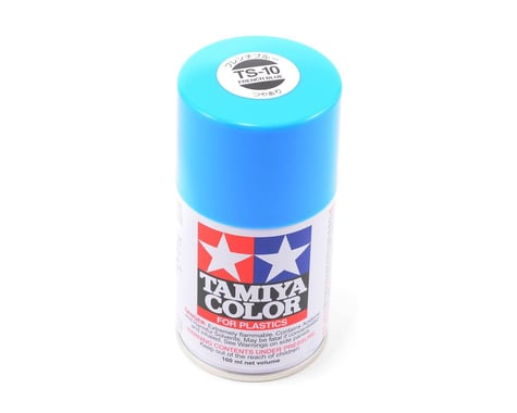 Tamiya 85010 TS-10 French Blue Lacquer Spray Paint (100ml)
