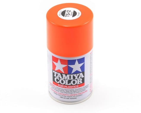 Tamiya 85012 TS-12 Orange Lacquer Spray Paint (100ml)