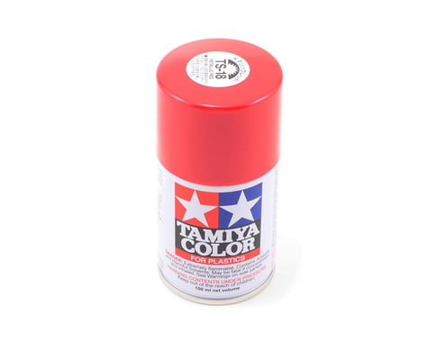 Tamiya 85018 TS-18 Metallic Red Lacquer Spray Paint (100ml)