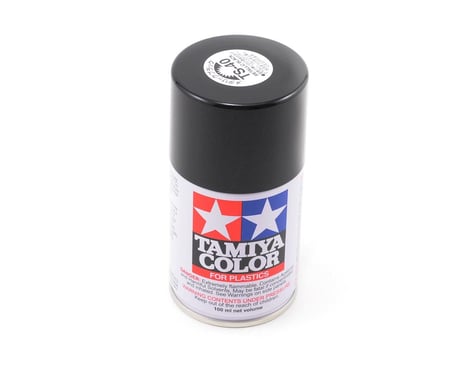 Tamiya 85040 TS-40 Metal Black Lacquer Spray Paint (100ml)