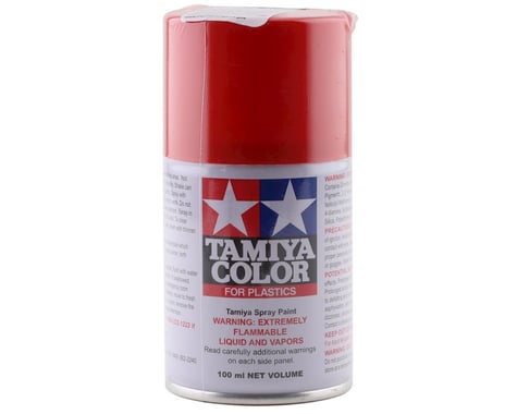 Tamiya 85049 TS-49 Bright Red Lacquer Spray Paint (100ml)