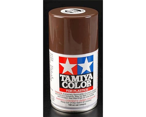 Tamiya 85069 TS-69 Linoleum Deck Brown Lacquer Spray Paint (100ml)