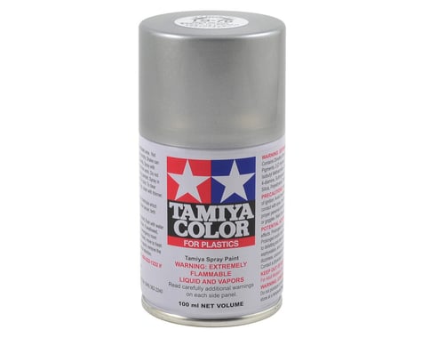 Tamiya 85076 TS-76 Mica Silver Lacquer Spray Paint (100ml)