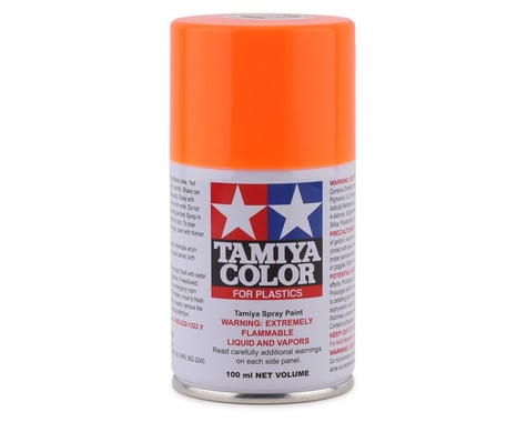 Tamiya 85096 TS-96 Fluorescent Orange Lacquer Spray Paint (100ml)