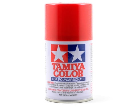 Tamiya 86002 PS-2 Red Lexan Spray Paint (100ml)