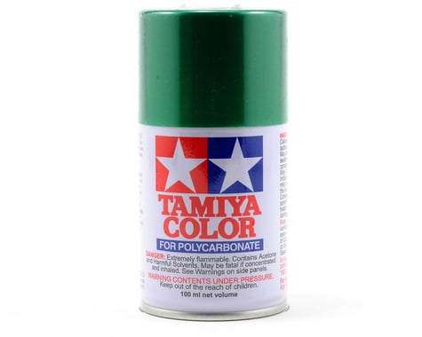 Tamiya 86017 PS-17 Metallic Green Lexan Spray Paint (100ml)