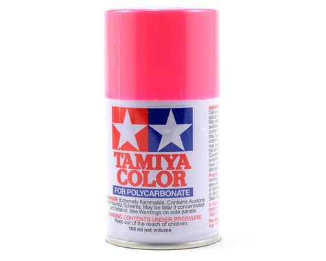 Tamiya 86029 PS-29 Fluorescent Pink Lexan Spray Paint (100ml)