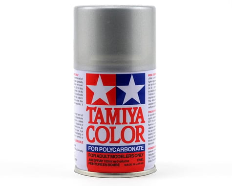Tamiya 86036 PS-36 Translucent Silver Lexan Spray Paint (100ml)