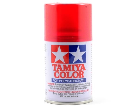 Tamiya 86037 PS-37 Translucent Red Lexan Spray Paint (100ml)