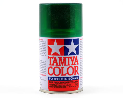 Tamiya 86044 PS-44 Translucent Green Lexan Spray Paint (100ml)