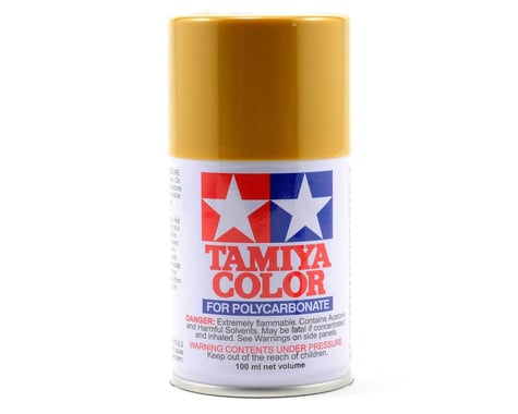 Tamiya 86056 PS-56 Mustard Yellow Lexan Spray Paint (100ml)