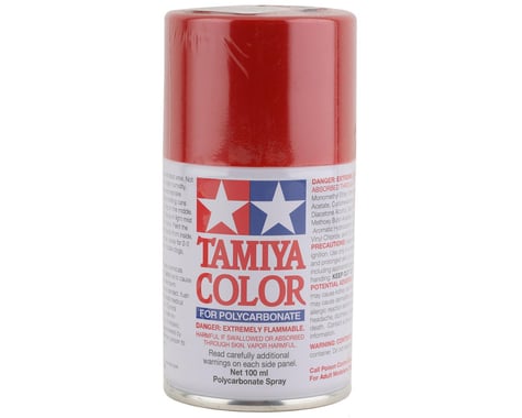 Tamiya 86060 PS-60 Bright Mica Red Lexan Spray Paint (100ml)