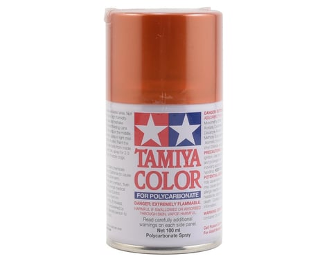 Tamiya 86061 PS-61 Metallic Orange Lexan Spray Paint (100ml)