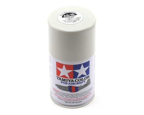 Tamiya 86516 AS-16 USAF Light Grey Aircraft Lacquer Spray Paint (100ml)