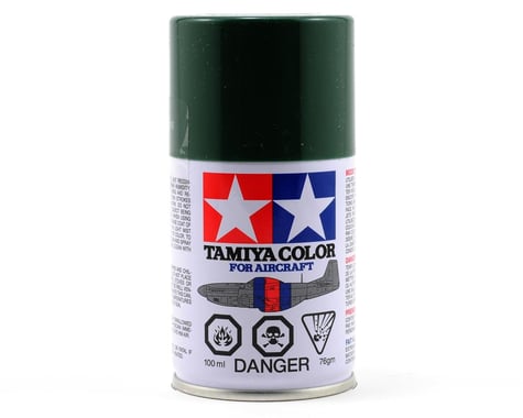 Tamiya 86517 AS-17 IJA Dark Green Aircraft Lacquer Spray Paint (100ml)