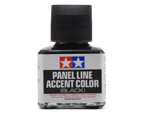 Tamiya 87131 Panel Line Accent Color (Black) (40ml)